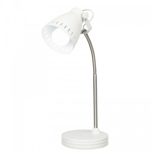 Brilliant Marlo Metal Desk Lamp - White