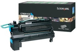 Lexmark C792X1CG Cyan Extra High Yield Genuine Toner Cartridge