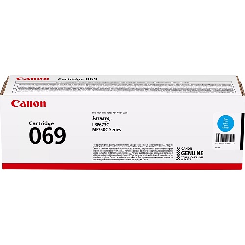 Canon CART069C Cyan Genuine Toner Cartridge