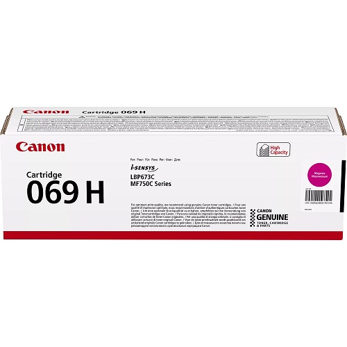 Canon CART069HM Magenta High Yield Genuine Toner Cartridge