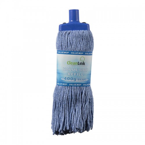 CleanLink Mop Head 400g Blue