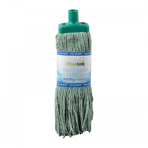 CleanLink Mop Head 400g Green