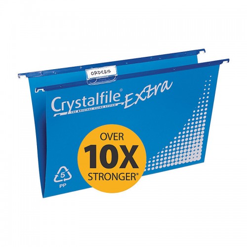 Crystalfile Complete PP Suspension Files F/C Blue - Pack of 20