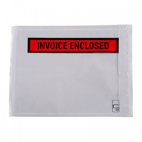 Cumberland Packaged Envelope Invoice Enclosed 155 x 115 - Box of 1000