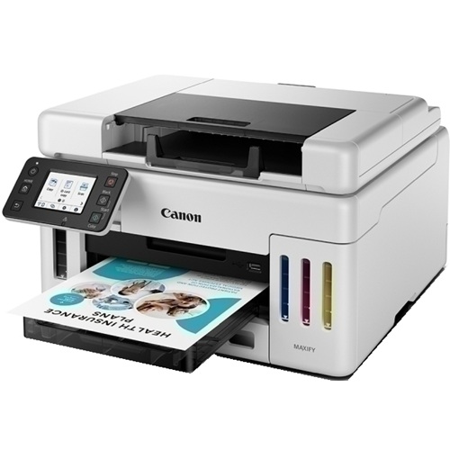 Canon MAXIFY GX6560 MegaTank Multifunction Colour InkJet Wireless Printer + Duplex