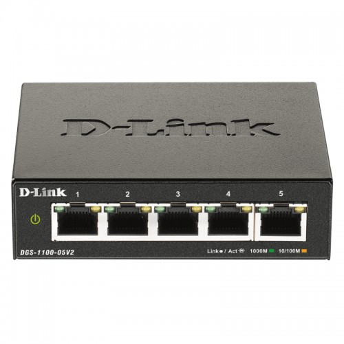 D-Link 5-Port Gigabit Smart Managed Switch