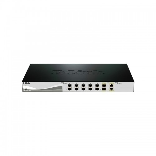 D-Link 12-Port 10 Gigabit Smart Managed Switch with 2 10GBase-T Combo Ports