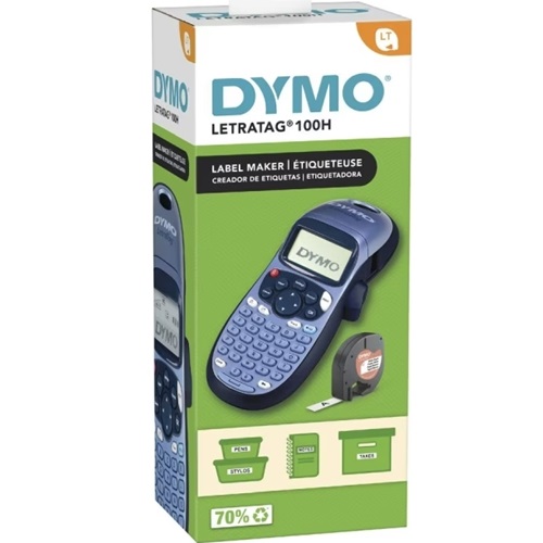 DYMO LetraTag 100H Blue Handheld Direct Thermal Label Maker