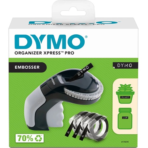 2 Pack DYMO Organizer Xpress Value Labeller & Tapes Pack