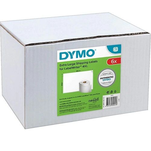 DYMO 2128307 Black on White Label Tape