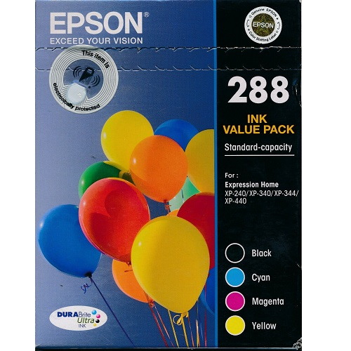 Epson 288 4 Pack Genuine Ink Cartridges Inkdepot 0961