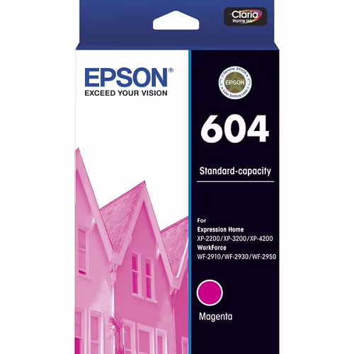 Epson 604 Magenta Genuine Ink Cartridge