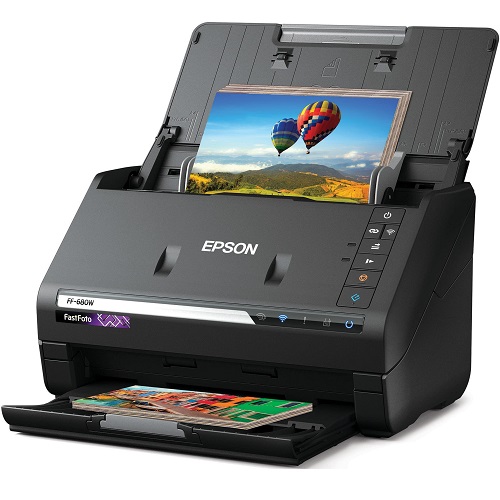 Epson FastFoto FF-680W Desktop Photo Scanner