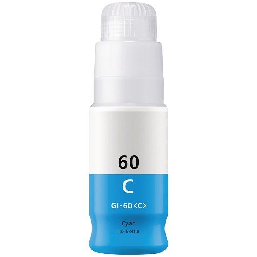 Canon Compatible GI-60C Cyan Ink Bottle