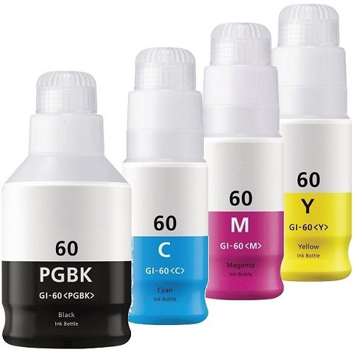 10 Pack Canon Compatible GI-60 Ink Bottles