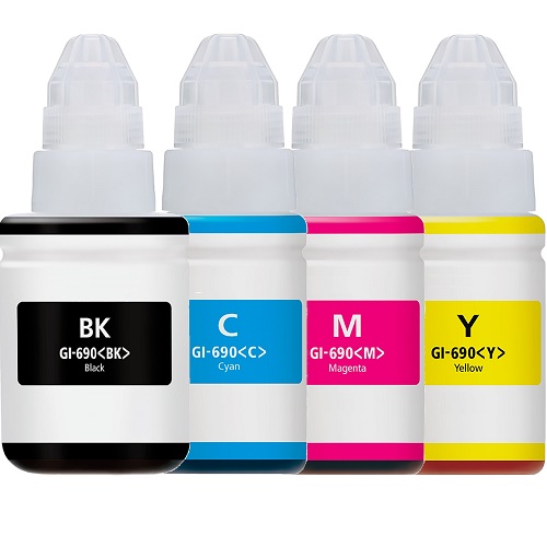 10 Pack Canon Compatible GI-690 Ink Bottles