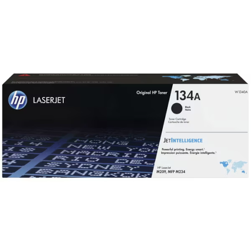 HP 134A Black Genuine Toner Cartridge (W1340A)