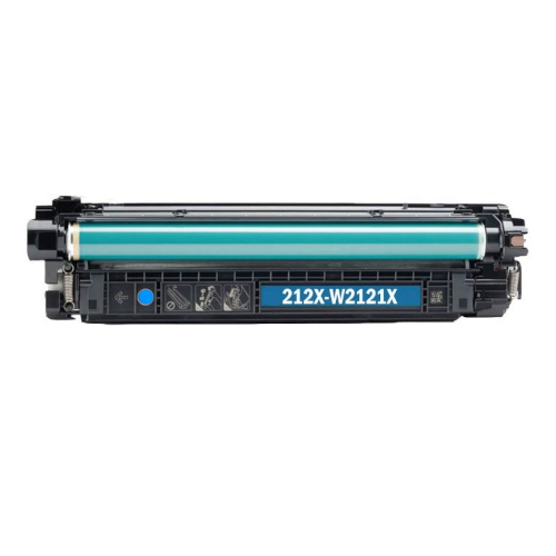 HP Compatible 212X Cyan High Yield Toner Cartridge (W2121X)