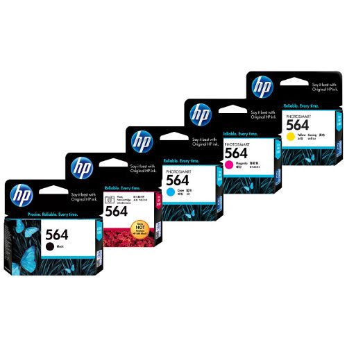 10 Pack HP 564 Genuine Ink Cartridge Bundle | InkDepot