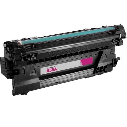 HP Compatible 655A Yellow Toner Cartridge (CF452A)