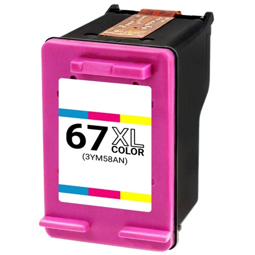 HP Compatible 67XL Colour High Yield Ink Cartridge (3YM58AA)