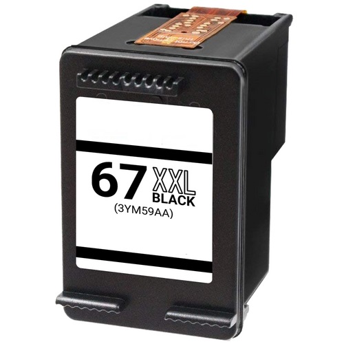 HP Compatible 67XXL Black Extra High Yield Ink Cartridge (3YM59AA)