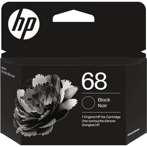 HP 68 Black Genuine Ink Cartridge (7FP21TA)