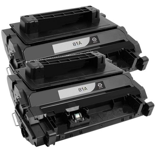 2 Pack HP Compatible 81A Toner Cartridges (CF281A)