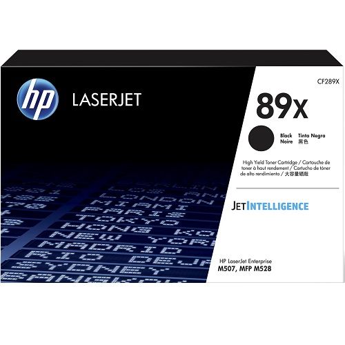 HP 89X Black High Yield Genuine Toner Cartridge (CF289X)