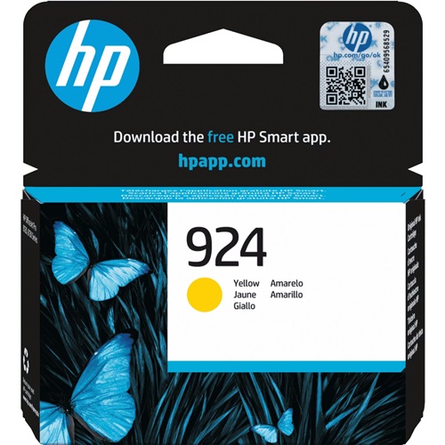 HP 924 Yellow Genuine Ink Cartridge (4K0U5NA)