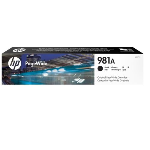 HP 981A Black Genuine Ink Cartridge (J3M71A)