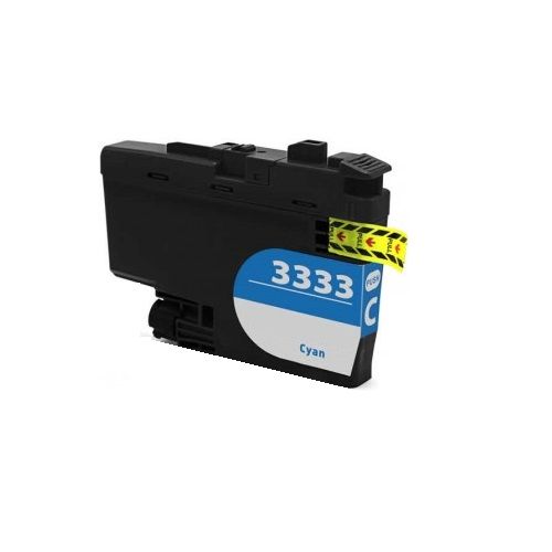 Brother Compatible LC3333C Cyan High Yield Ink Cartridge