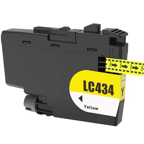 Brother Compatible LC434Y Yellow Ink Cartridge