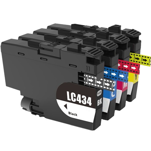 5 Pack Brother Compatible LC434 Ink Cartridges