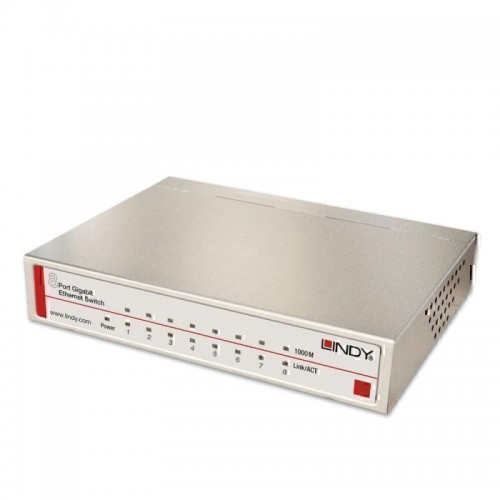 Lindy 8 Port Gigabit Ethernet Switch