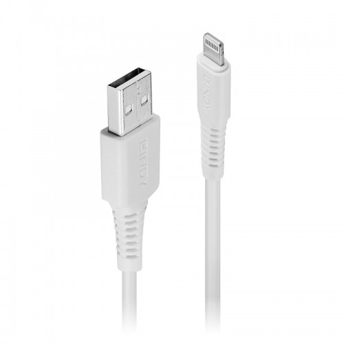 Lindy 1m USB-A to Lightning Cable - White