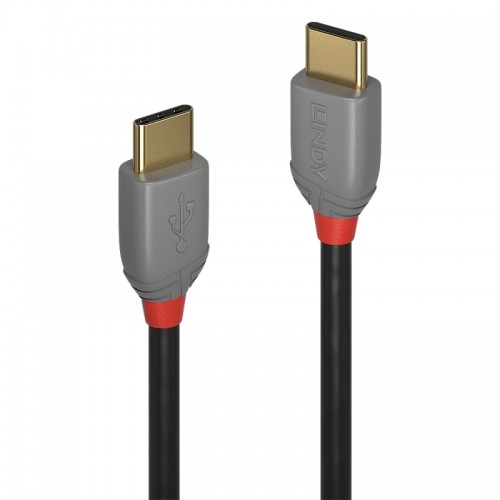 Lindy 1m USB 2.0 Type C Cable - Anthra Line