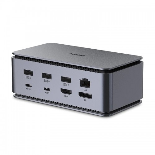 Lindy DST-Pro USB4 Laptop Docking Station - Single Display 8K / Dual Display 4K