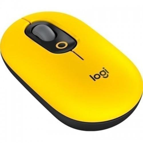 Logitech POP Wireless Mouse with Emoji Button Function - Blast Yellow