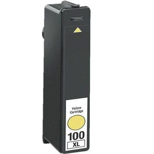 Lexmark Compatible 100XL Yellow High Yield Ink Cartridge (14N1071A)