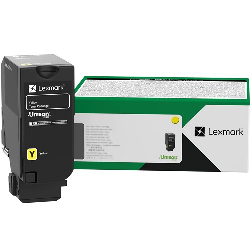 Lexmark 71C10Y0 Yellow Toner Cartridge Genuine