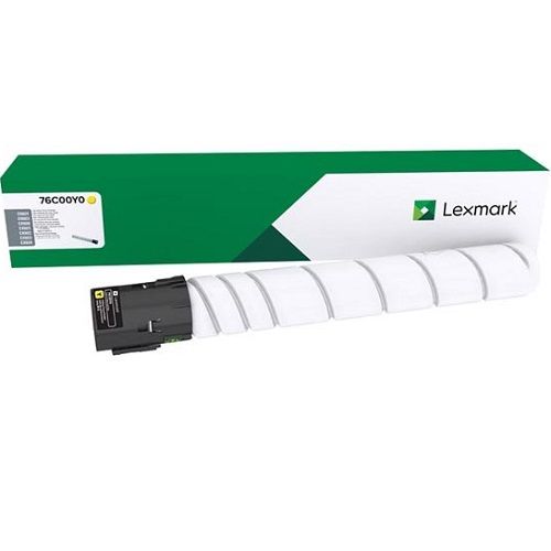 Lexmark 76C00Y0 Yellow Genuine Toner Cartridge