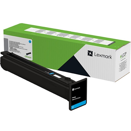 Lexmark 77L10C0 Cyan Genuine Return Program Toner Cartridge