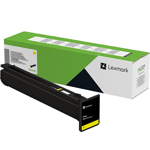 Lexmark 77L10Y0 Yellow Genuine Return Program Toner Cartridge