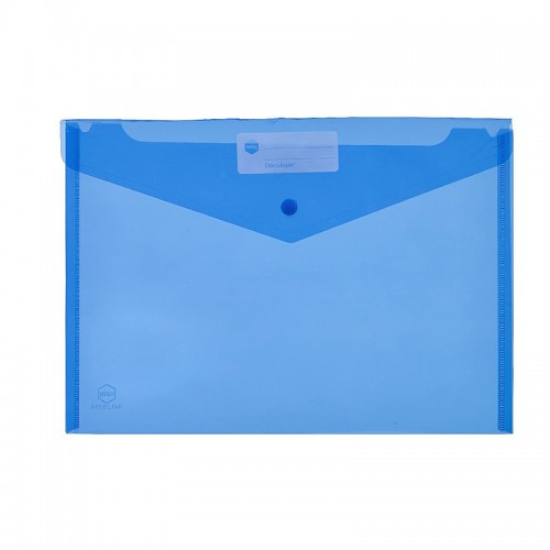 Marbig Doculope Document - Wallet A4 Blue