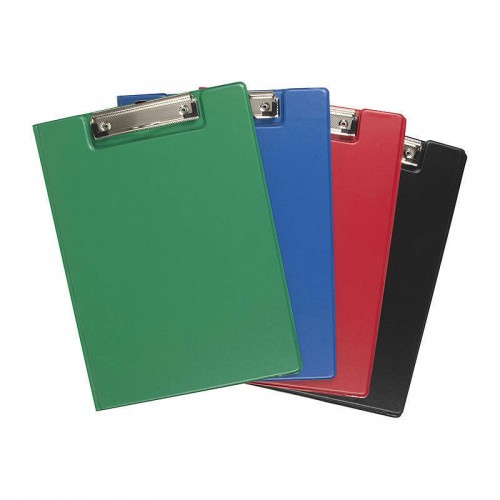 Marbig Clipfolder PP A4 Assorted Colours