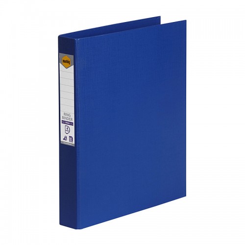 Marbig Ring Binder A4 25mm 4D Rings PE Blue