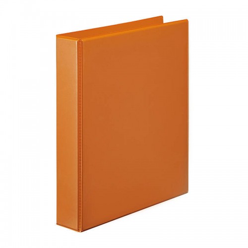 Marbig Clearview Insert Binder A4 25mm 2D Rings Orange