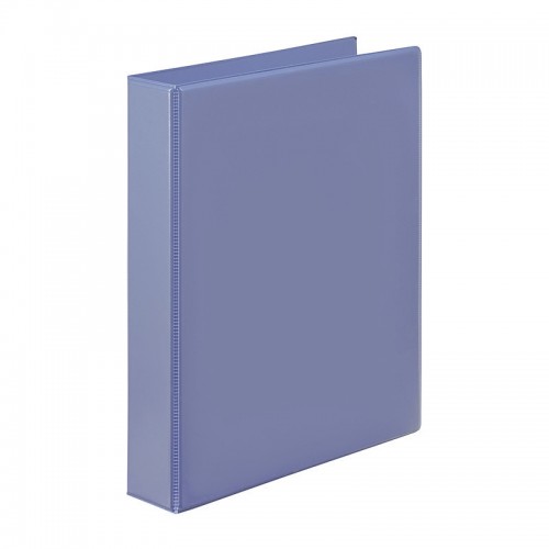 Marbig Clearview Insert Binder A4 25mm 2D Rings Purple