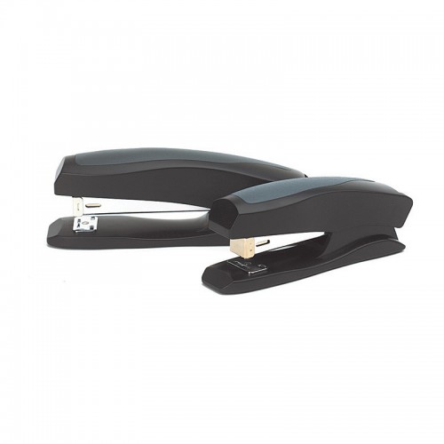 Marbig Stapler Half Strip Plastic Black